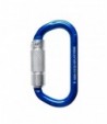 Conector triple Lock Karabiner blue