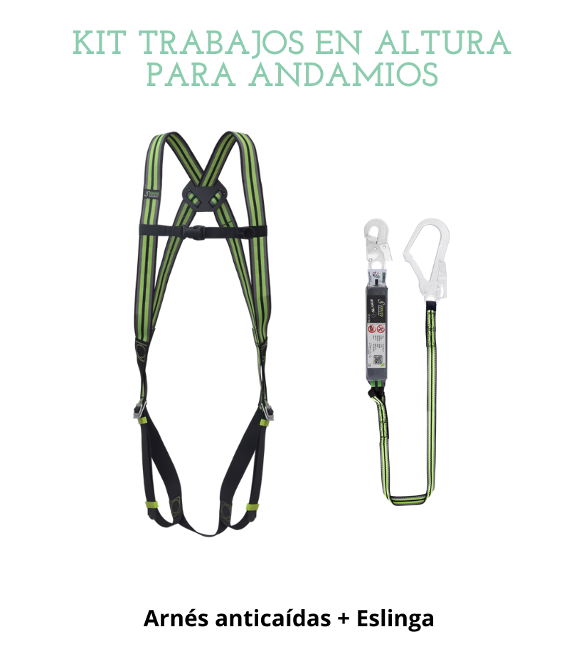 Kit para trabajar con andamios